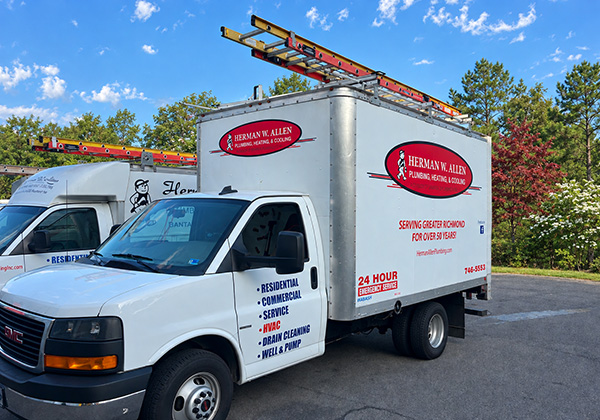 Herman Allen work truck