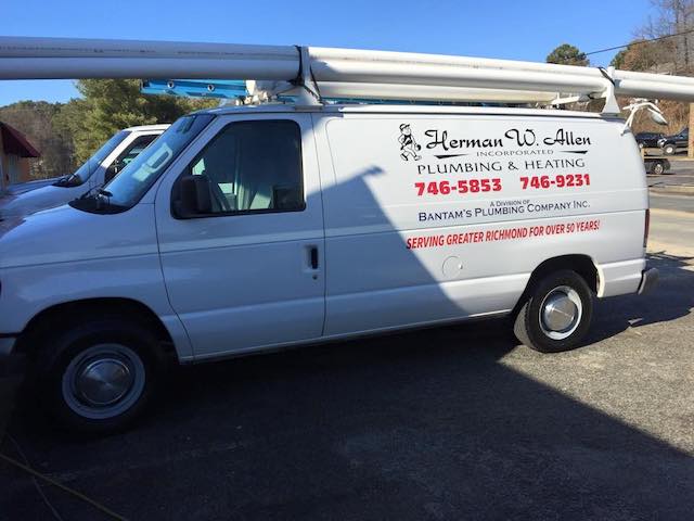 Herman Allen Plumbing van