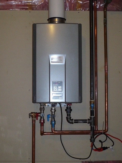 Tankless water heater